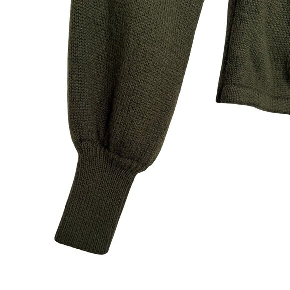 Song Of Style Olive Green Knit Sweater S - Picture 6 of 8